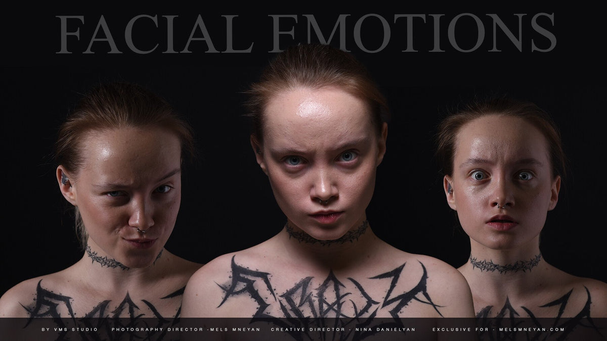 400+ Portrait Lighting Digest & Facial Emotions S3ART Store