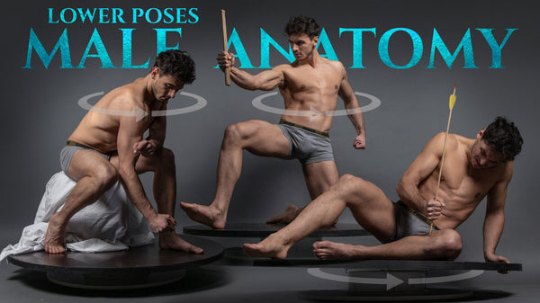 500+ Male Anatomy Lower Turnaround Poses