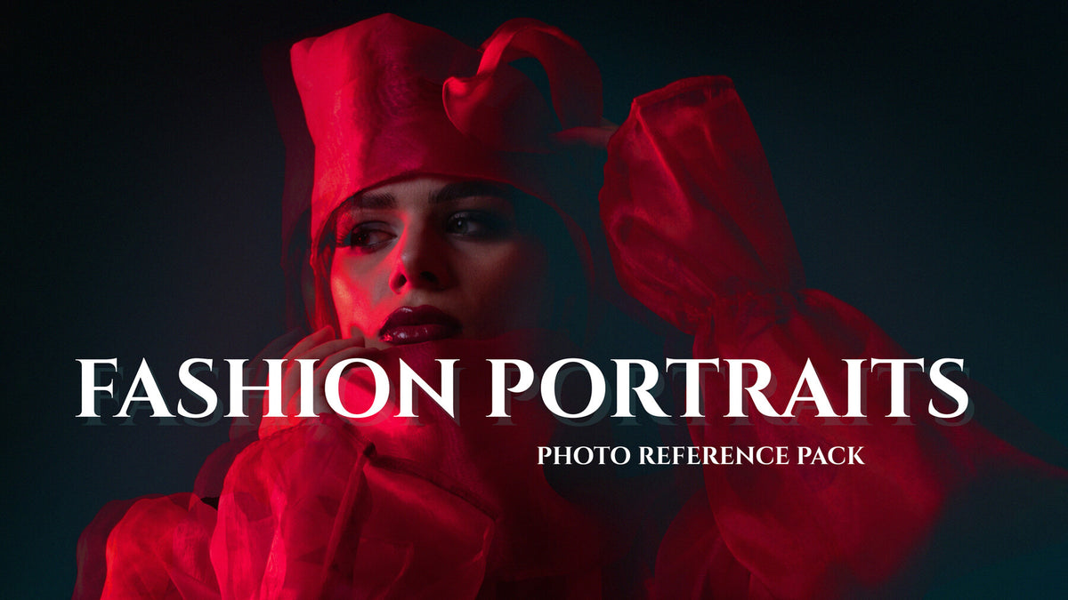 Fashion Portraits: 300+ Photo References For Artists | S3ART Store