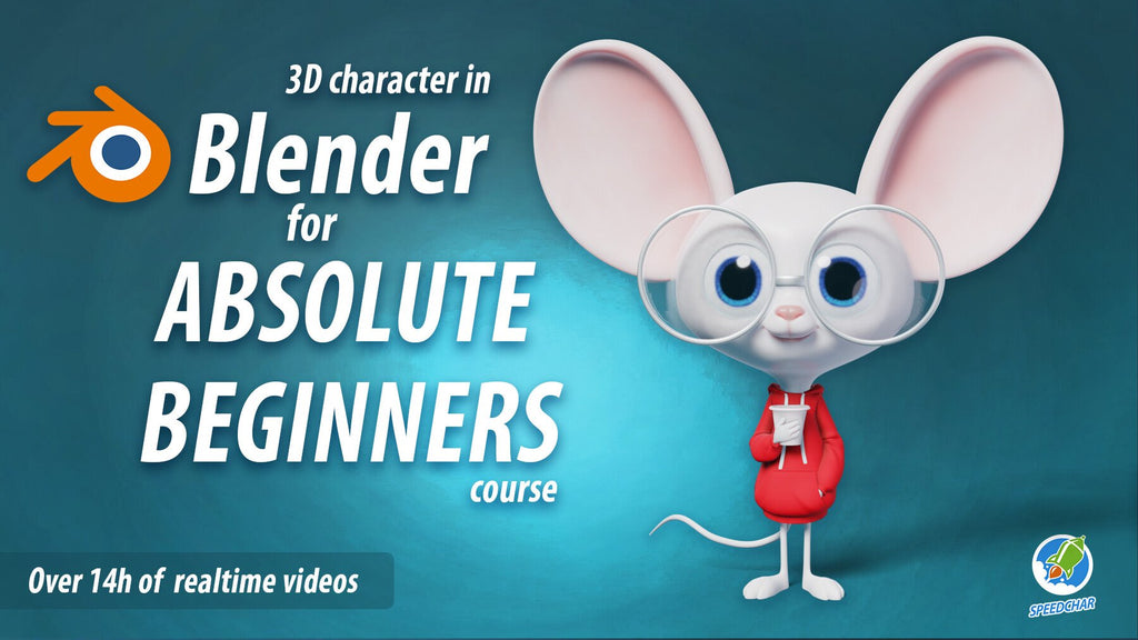 Absolute Beginners 3D Character In Blender Course | S3ART Store