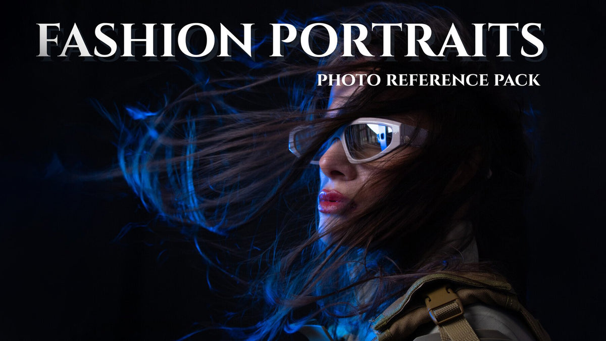 Fashion Portraits: 300+ Photo References For Artists | S3ART Store