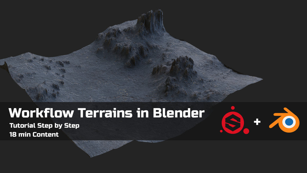 The Workflow Behind the TERRAIN creation in Blender S3ART Store
