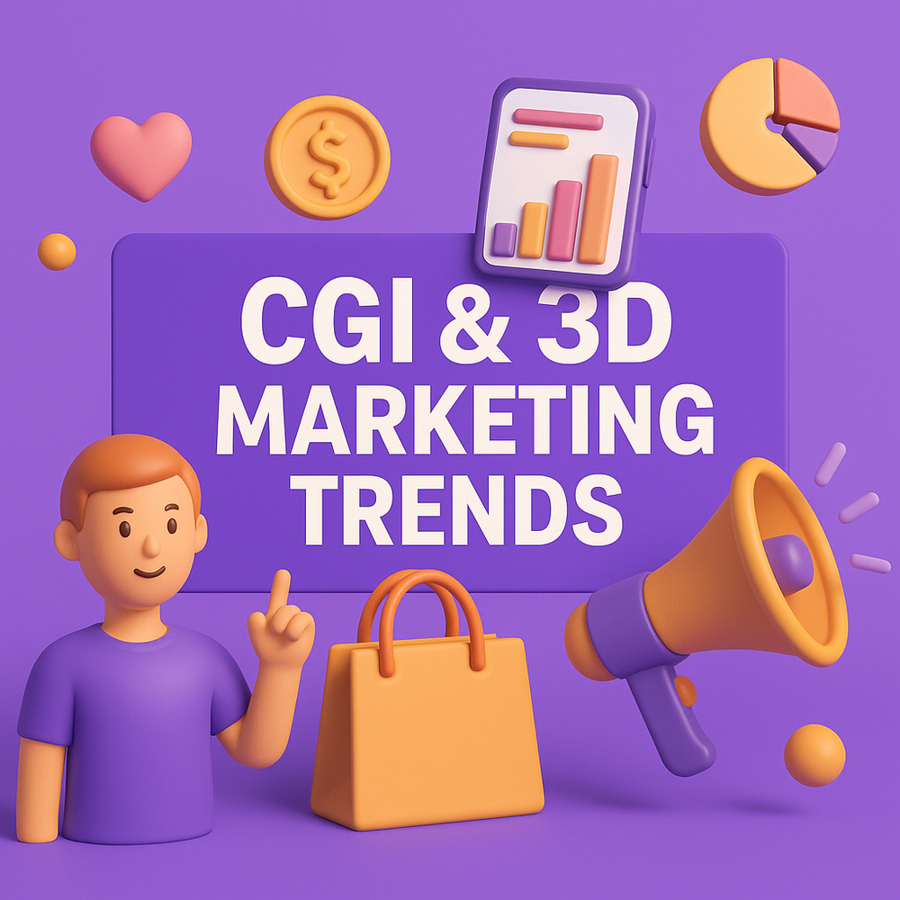 CGI and 3D Marketing Trends