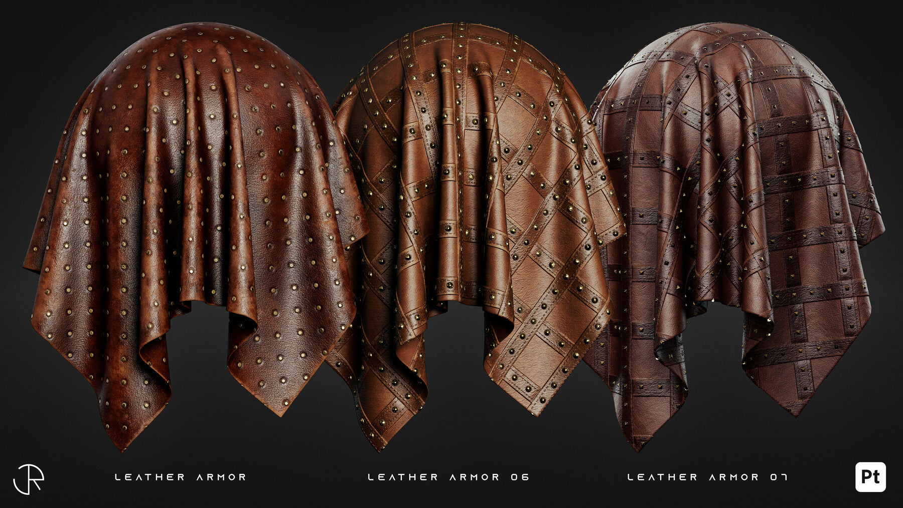 Medieval Fabric & Leather Smart Materials for Substance 3D Painter