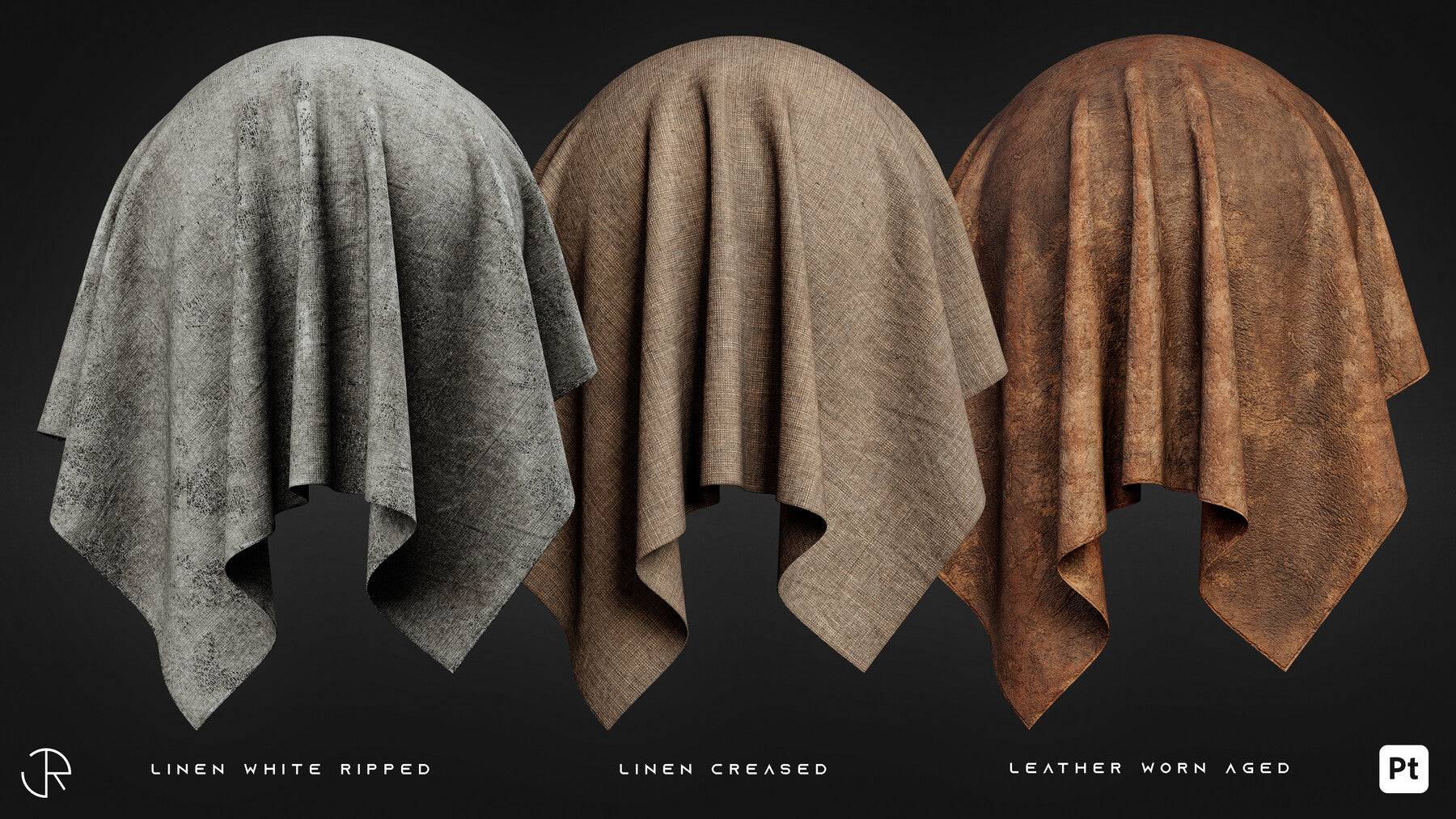 Medieval Fabric & Leather Smart Materials for Substance 3D Painter