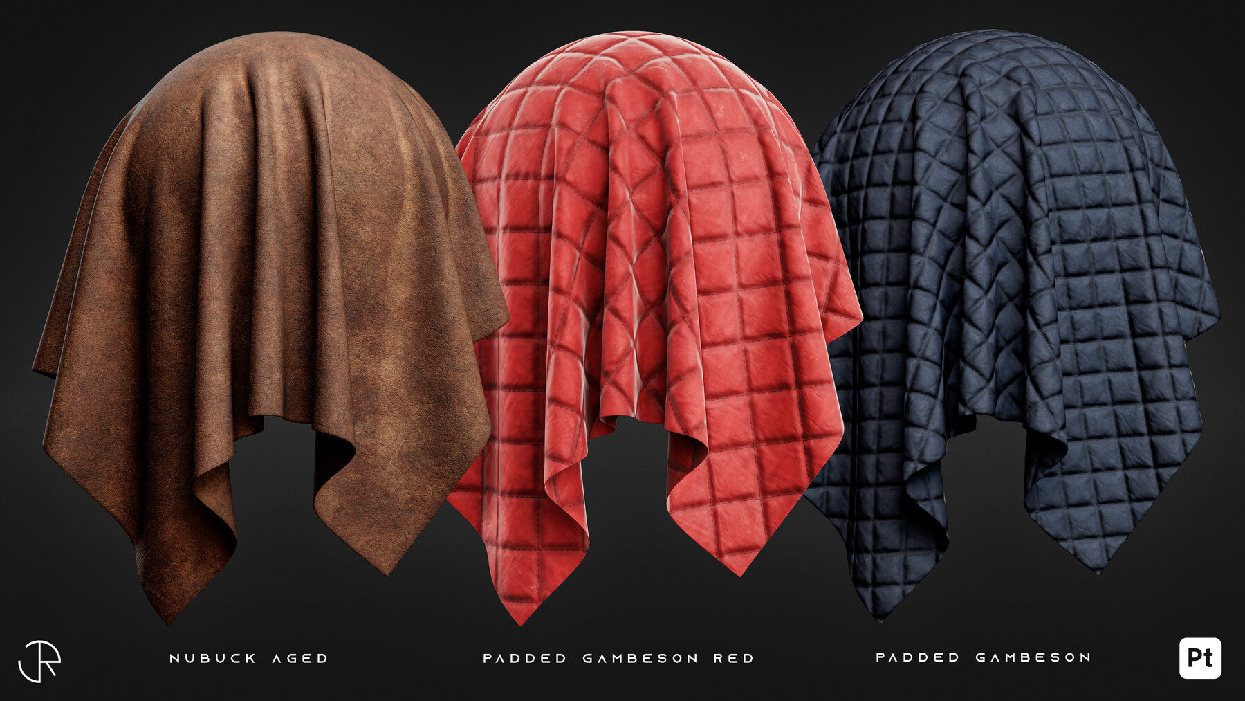 Medieval Fabric & Leather Smart Materials for Substance 3D Painter