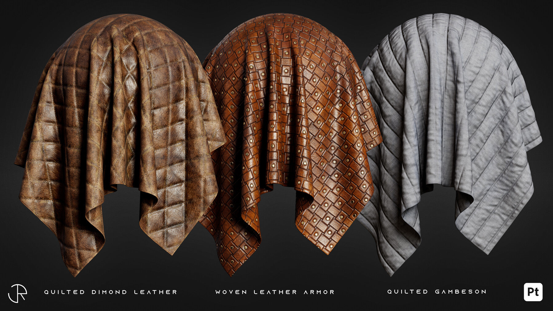 Medieval Fabric & Leather Smart Materials for Substance 3D Painter