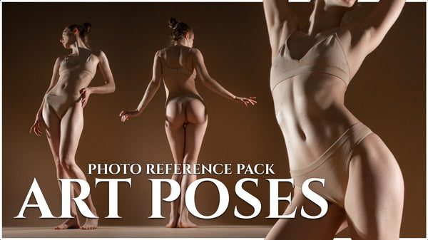 Art Poses - Reference Photo Pack For Artists 651 JPEGs