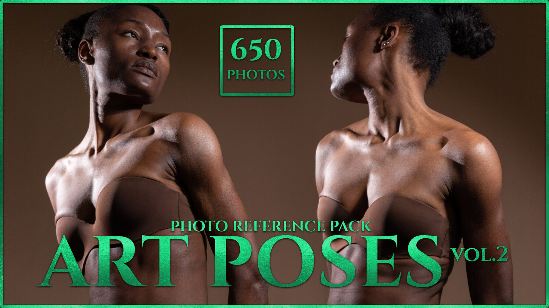 Art Poses vol.2 Photo Reference Pack For Artists 650 JPEGs