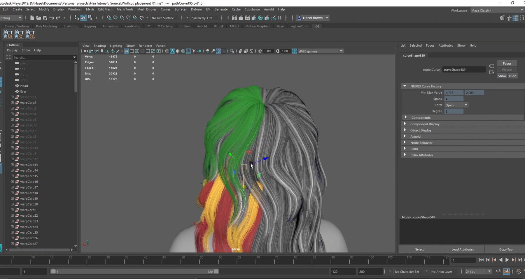 Realtime Hair Tutorial