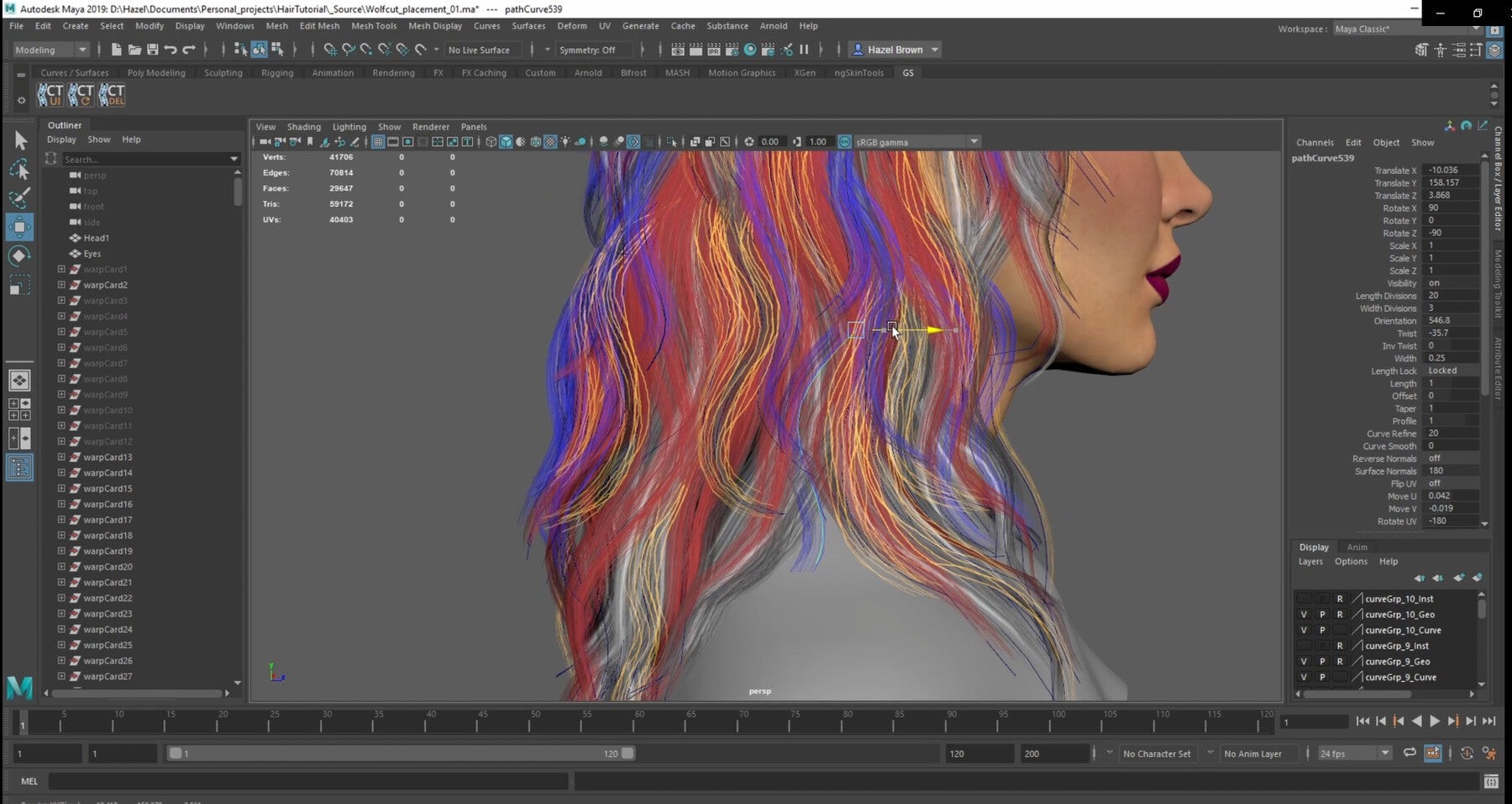 Realtime Hair Tutorial