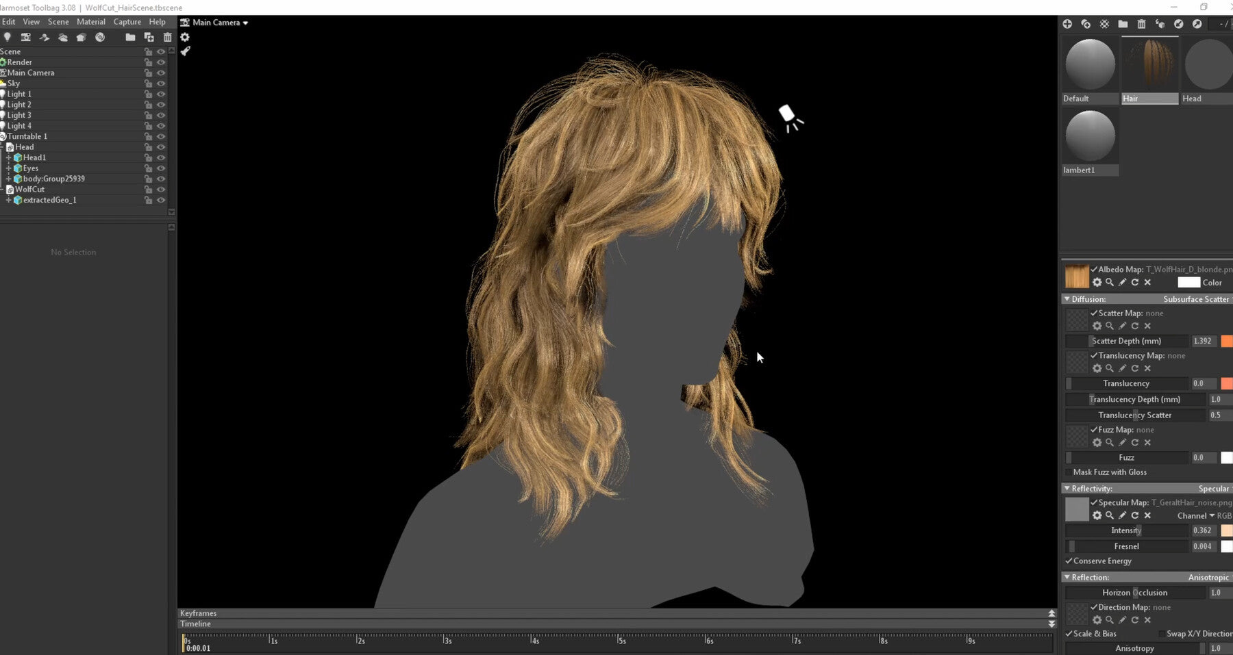 Realtime Hair Tutorial