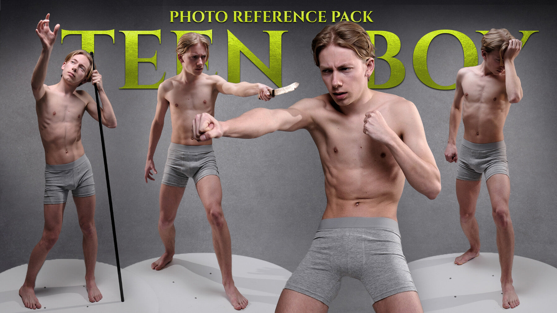 A Teen Boy- Photo reference pack for artists 781 JPEGs