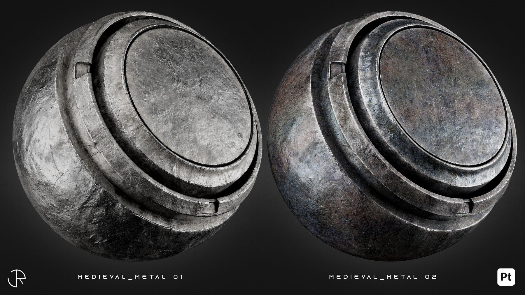 Medieval Wood & Metal Smart Materials for Substance 3D Painter