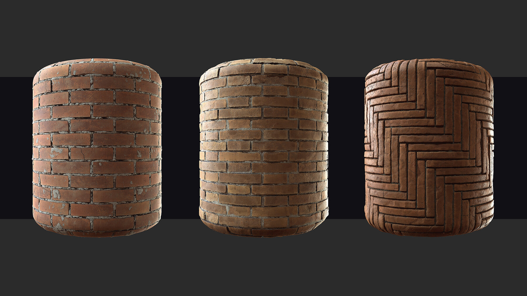 Customizable Bricks - 100% Substance Designer - 9 pre-made materials