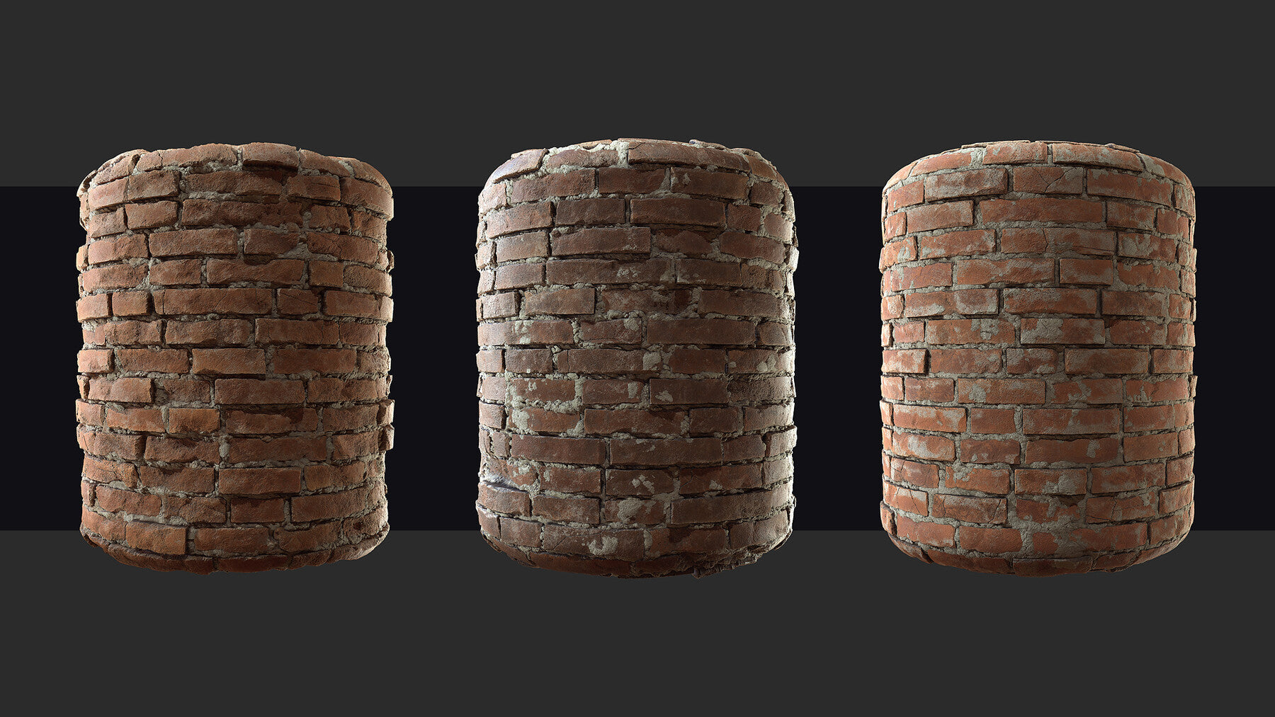 Customizable Bricks - 100% Substance Designer - 9 pre-made materials