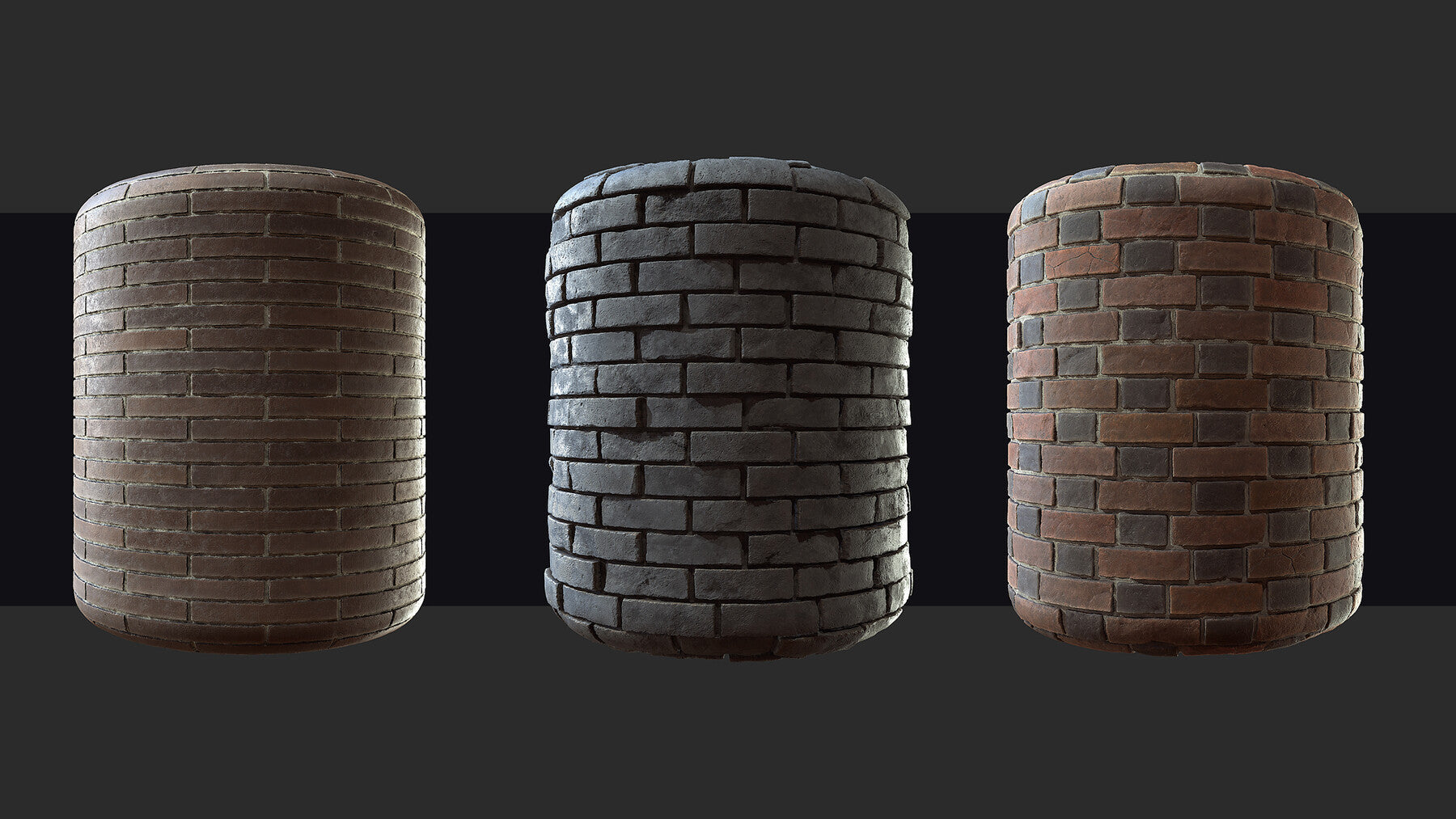 Customizable Bricks - 100% Substance Designer - 9 pre-made materials