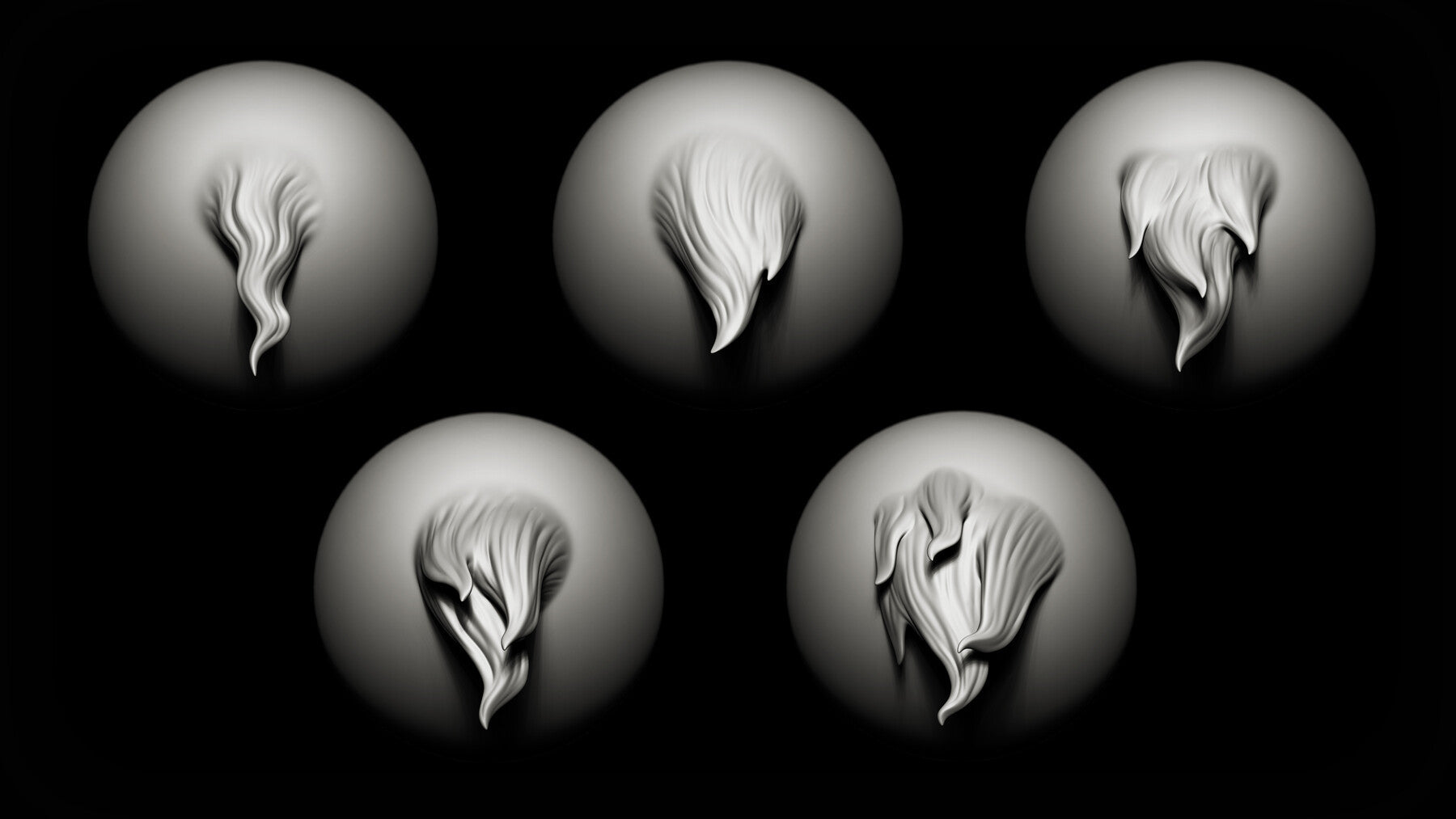 Zbrush + Blender - 20 Stylized Fur VDM Brush