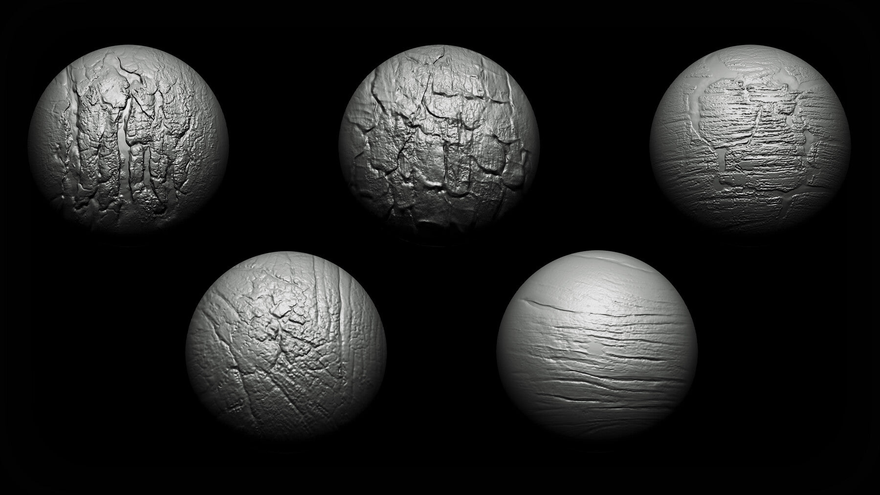 Zbrush + Blender - 40 Wood Details VDM Brush