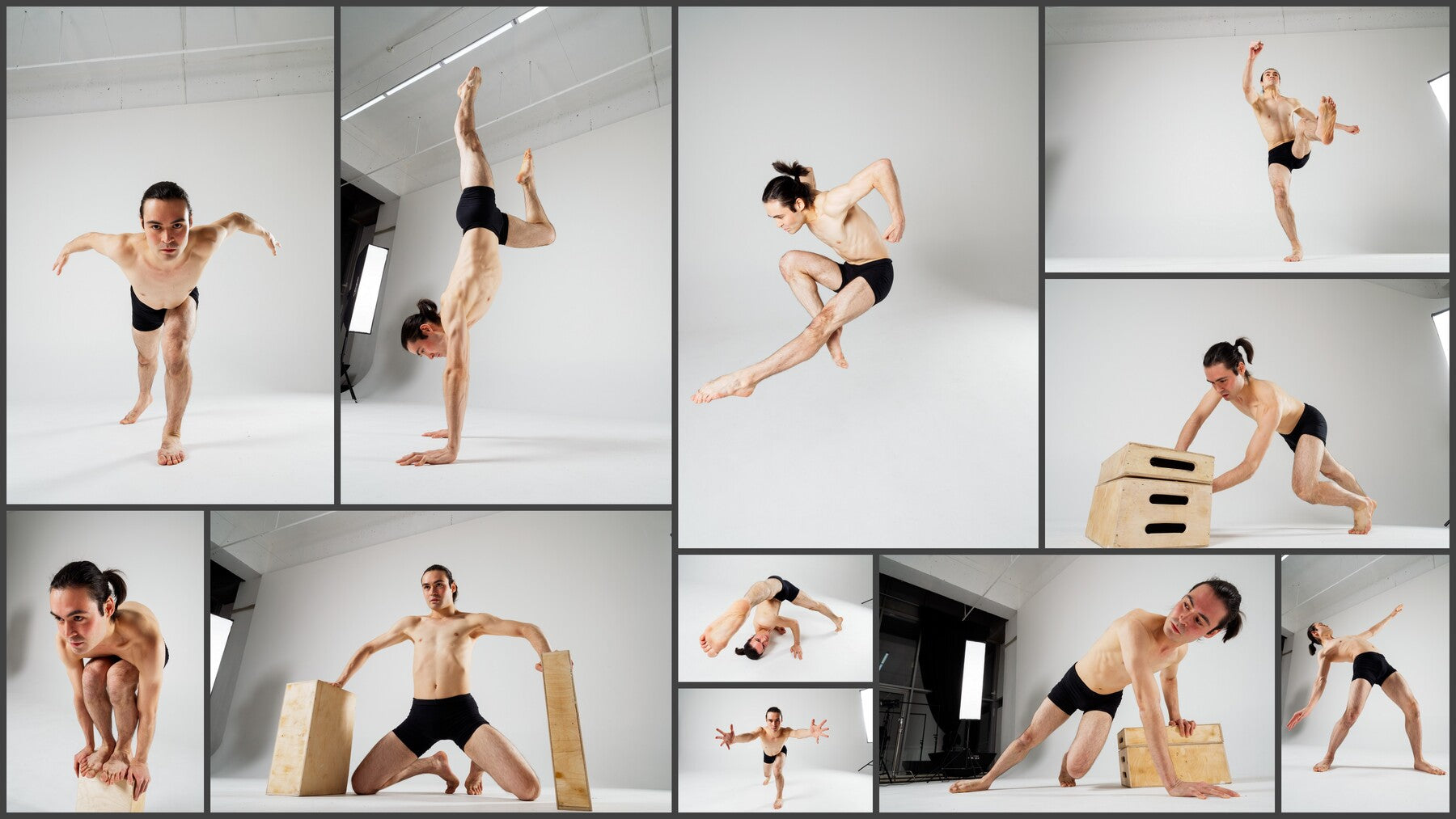 250+ Dynamic Male Wide-Angle Poses - Reference Image