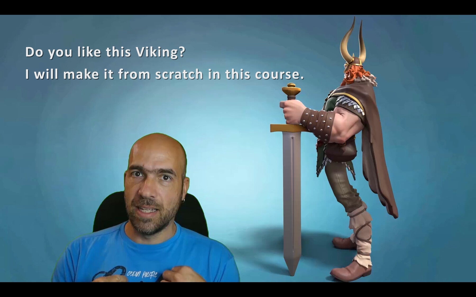 3D Character in Blender - Viking edition course