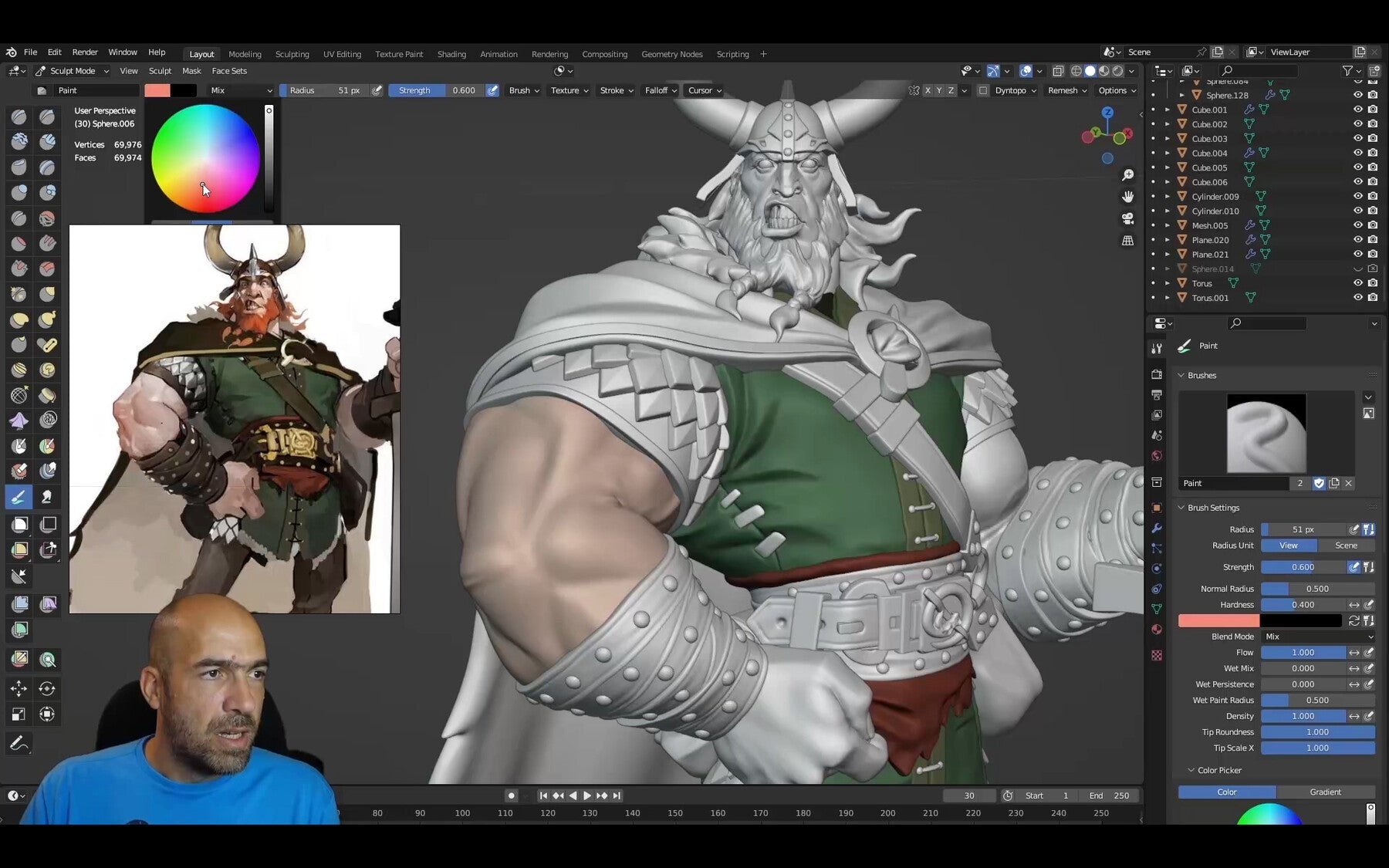 3D Character in Blender - Viking edition course