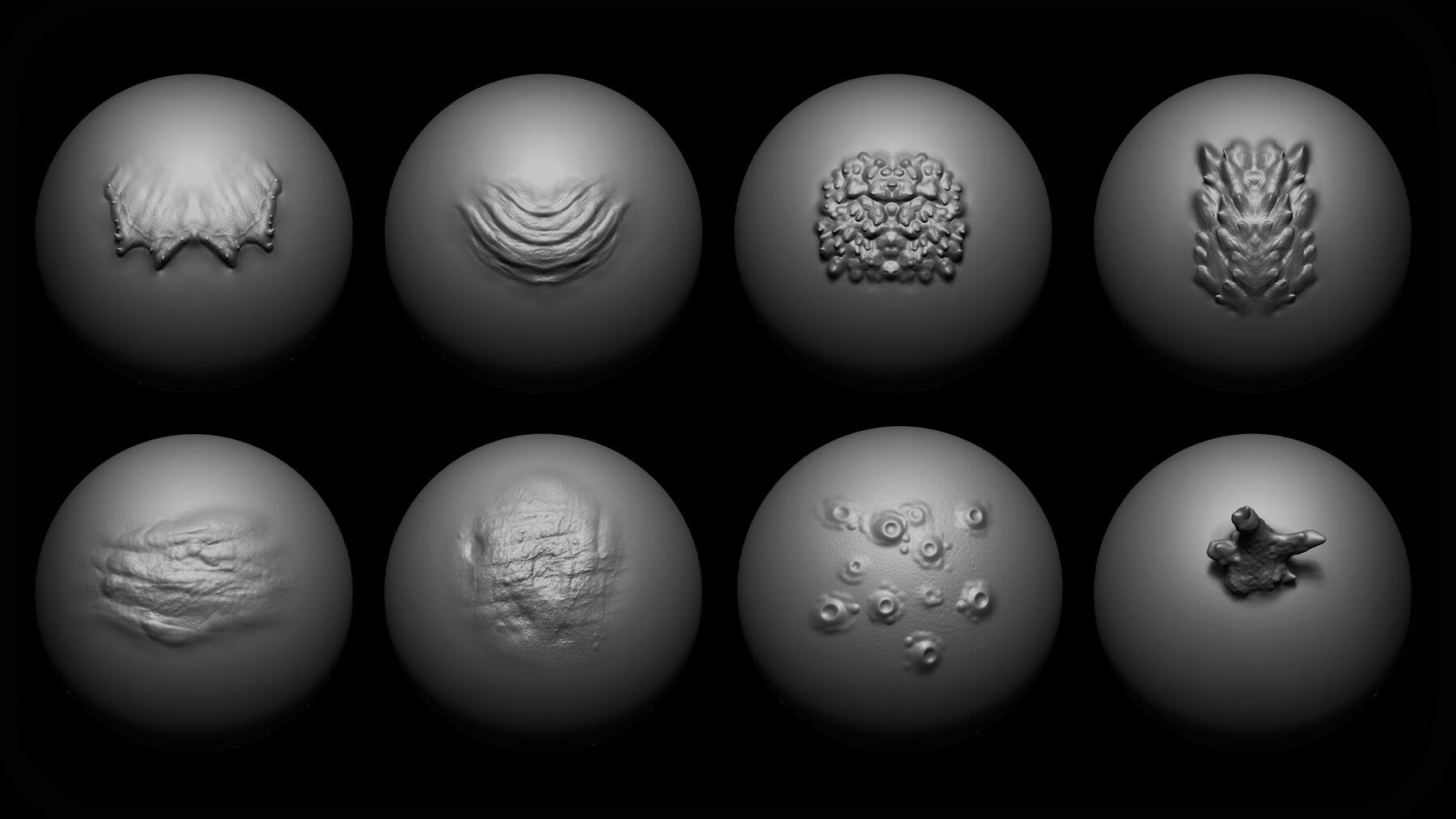 Zbrush + Blender - 40 Sea Creatures VDM Brush