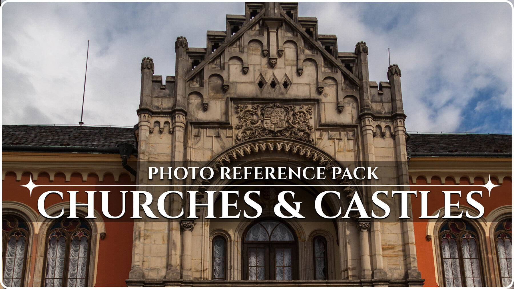 Churches & Castles - Reference Photo Pack For Artists 453 JPEGs