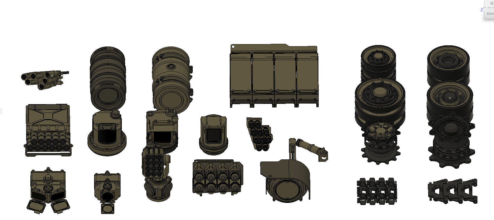 Tank hardsurface kitbash