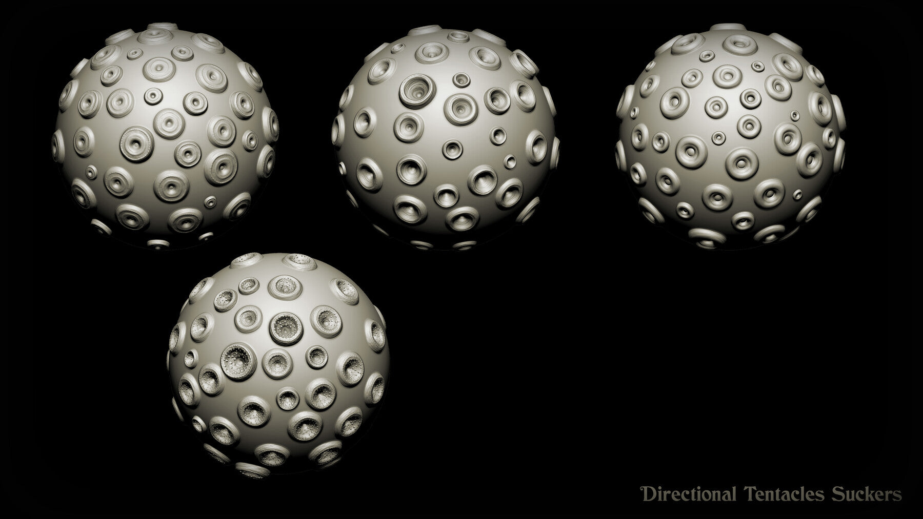 Zbrush + Blender - 45 Cthulhu Creature Brush