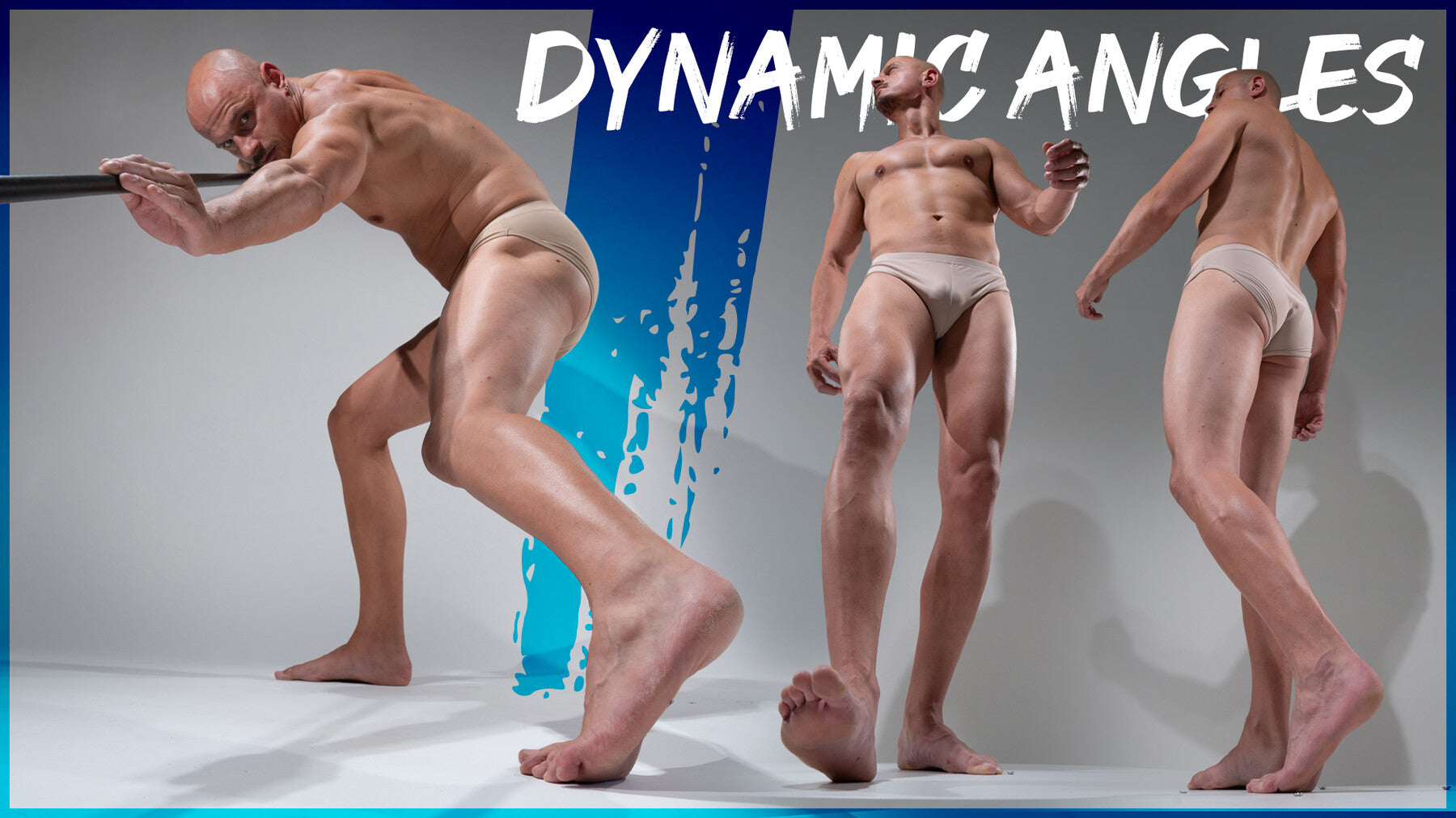 Dynamic Angles- Photo Reference Pack For Artists 362 JPEGs no AI