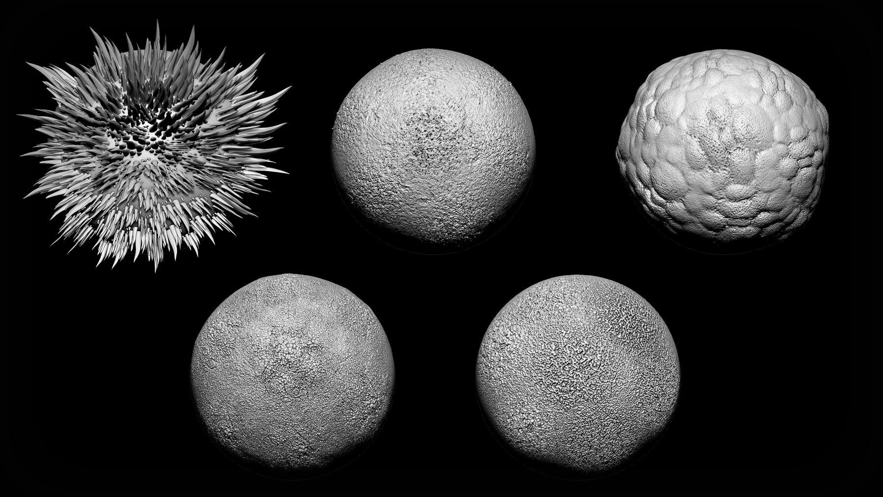 Zbrush - 20 Vegetation Nature Brushes Pack