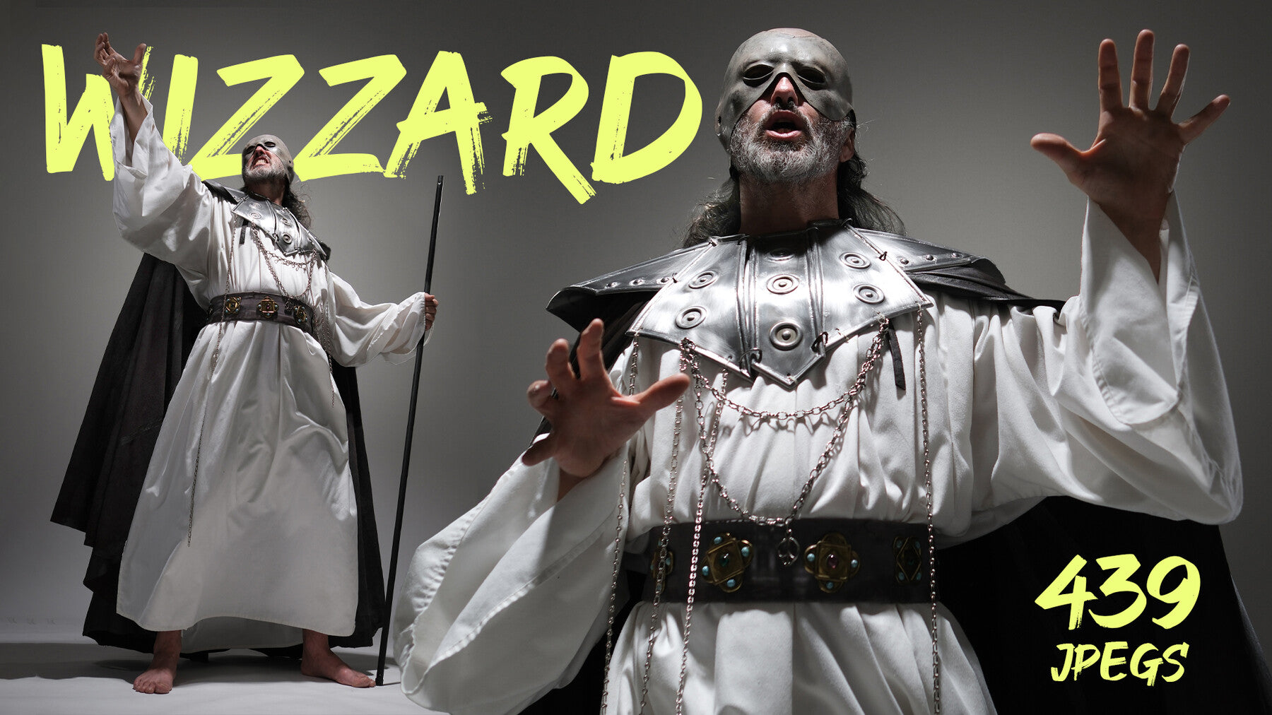 A Wizzard- Photo Reference Pack For Artists 439JPEGs