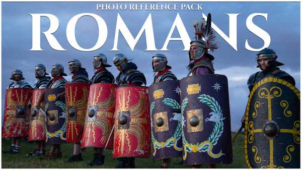 Romans vol. 2 - Reference Photo Pack For Artists 215 JPEGs