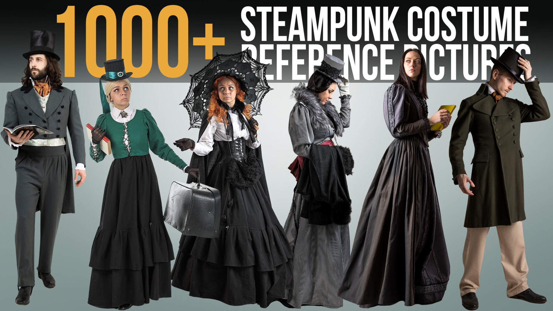 1000+ SteamPunk Costume Reference Pictures