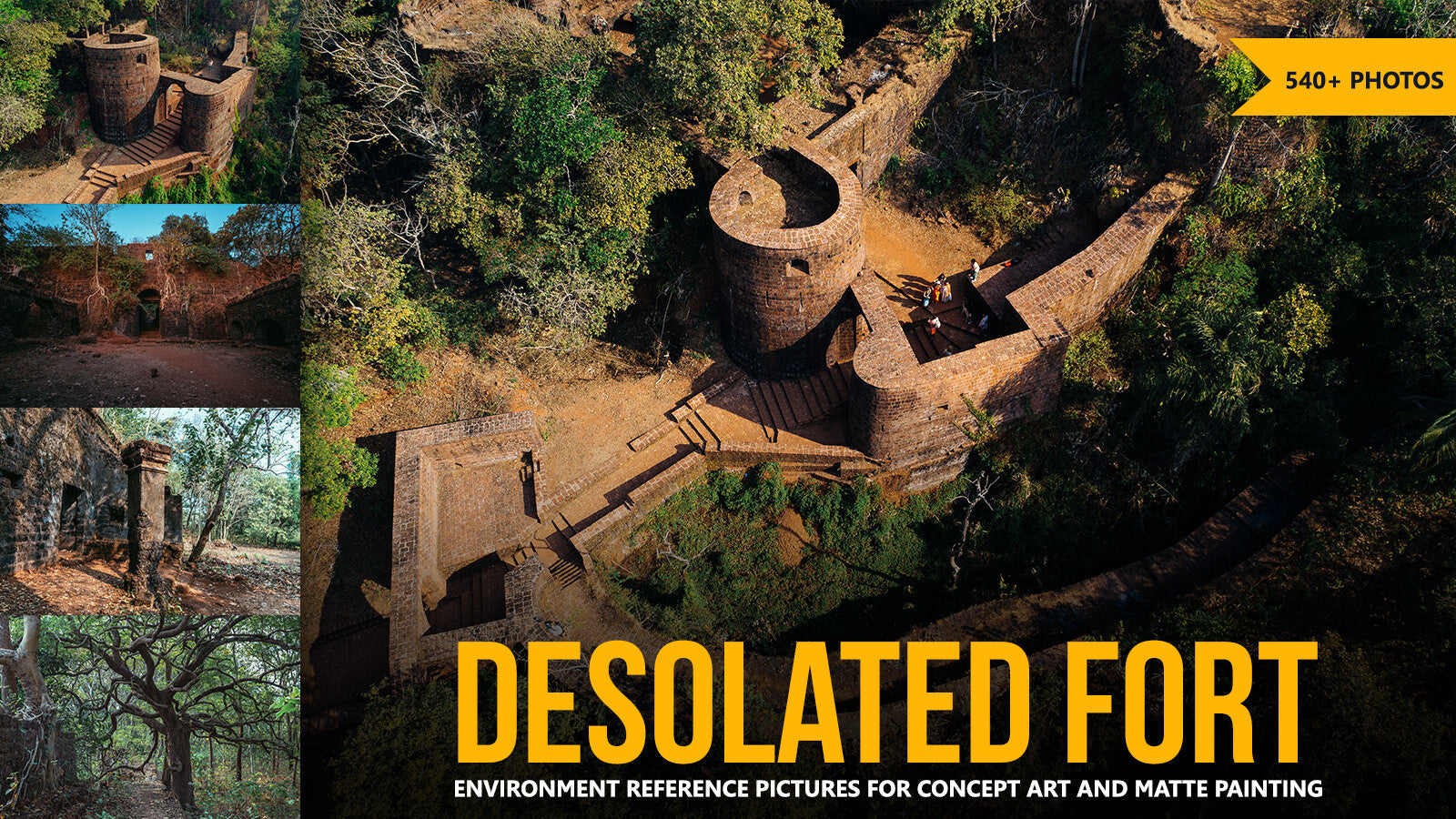 Desolated Fort Reference Pictures