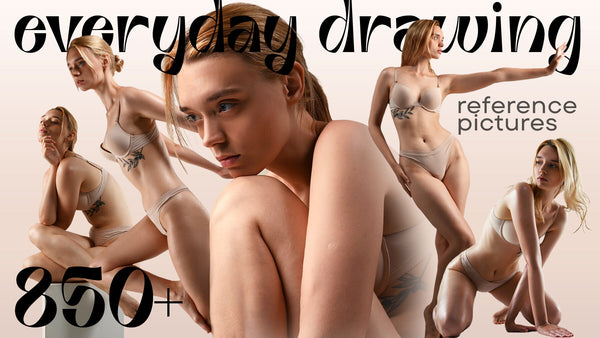 Everyday Drawing Art Poses [850+ Reference Images]