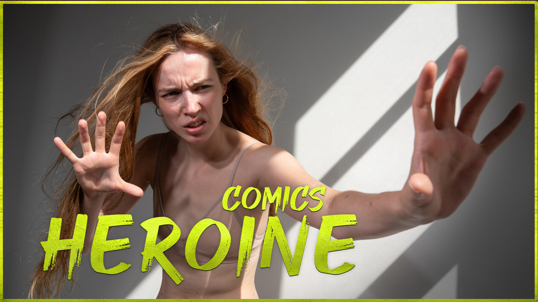 Comics Heroine -Photo Reference Pack For Artists 447 JPEGs