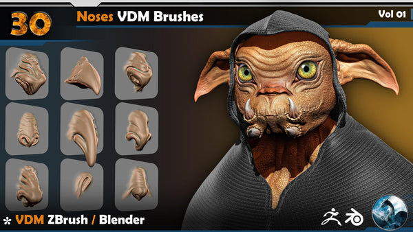 Noses VDM Brushes Vol 01