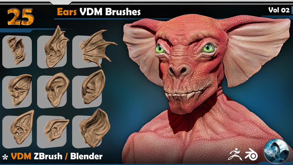 Ears VDM Brushes Vol 02