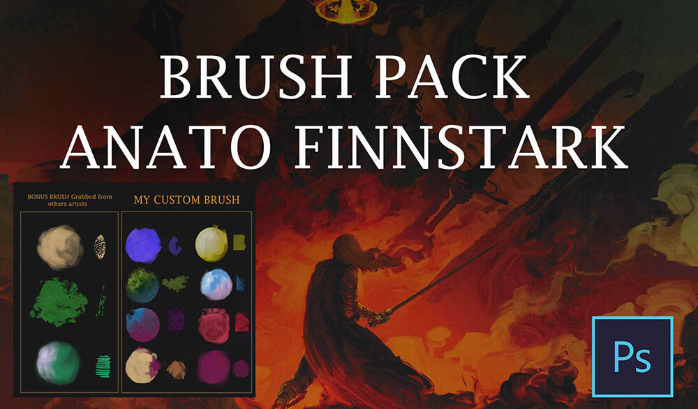 Complete Brush Pack Photoshop/Procreate 2023 with Timelapse Bonus