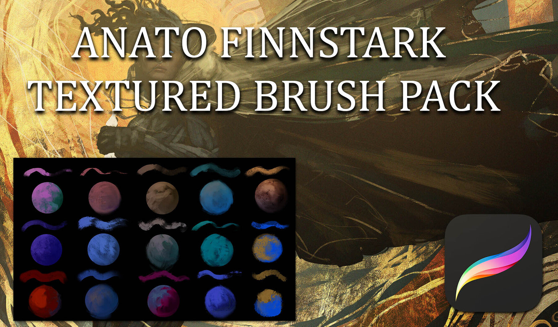 Complete Brush Pack Photoshop/Procreate 2023 with Timelapse Bonus