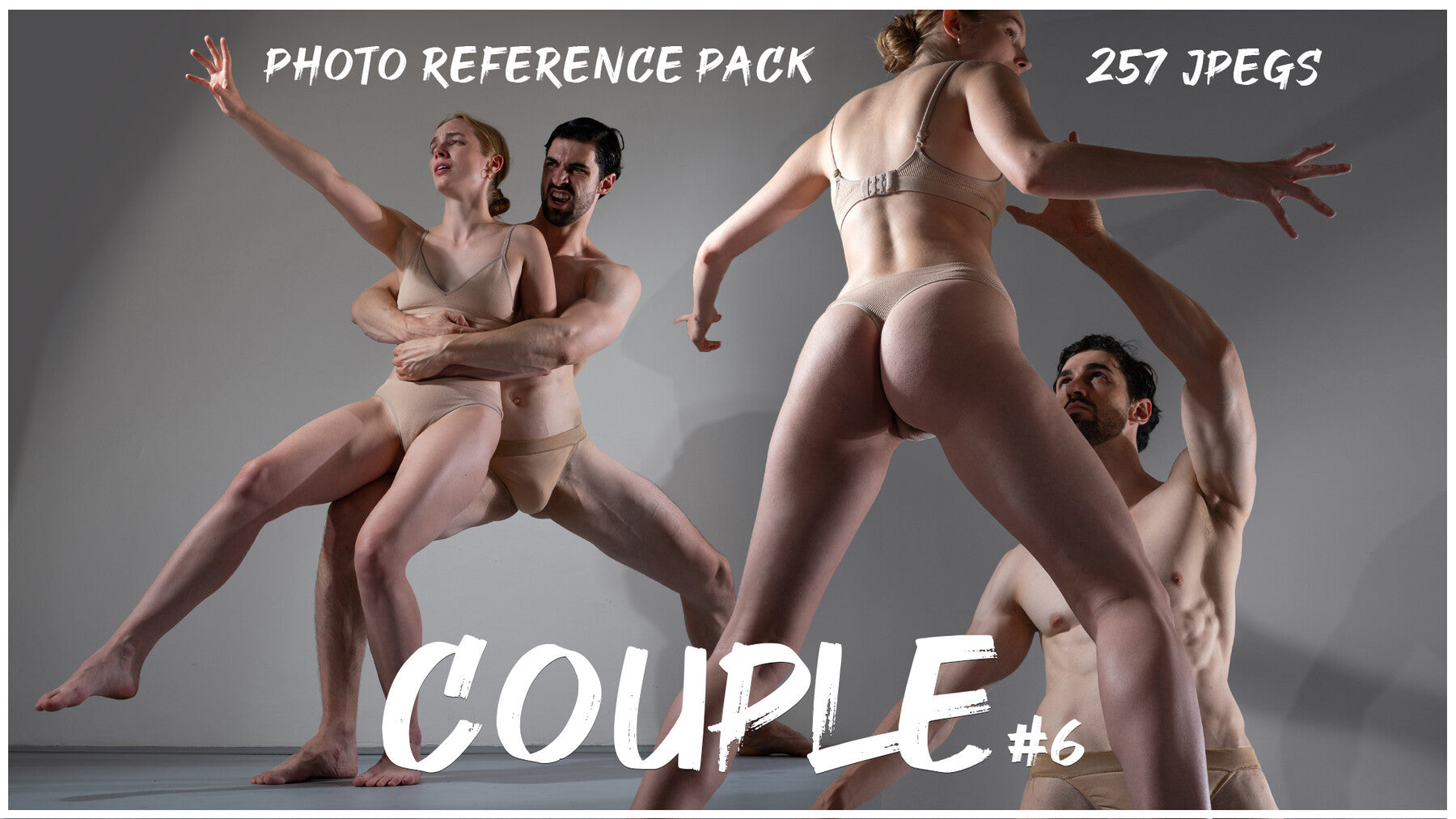 Couple Vol. 6 Photo Reference Pack For Artists 257 JPEGs