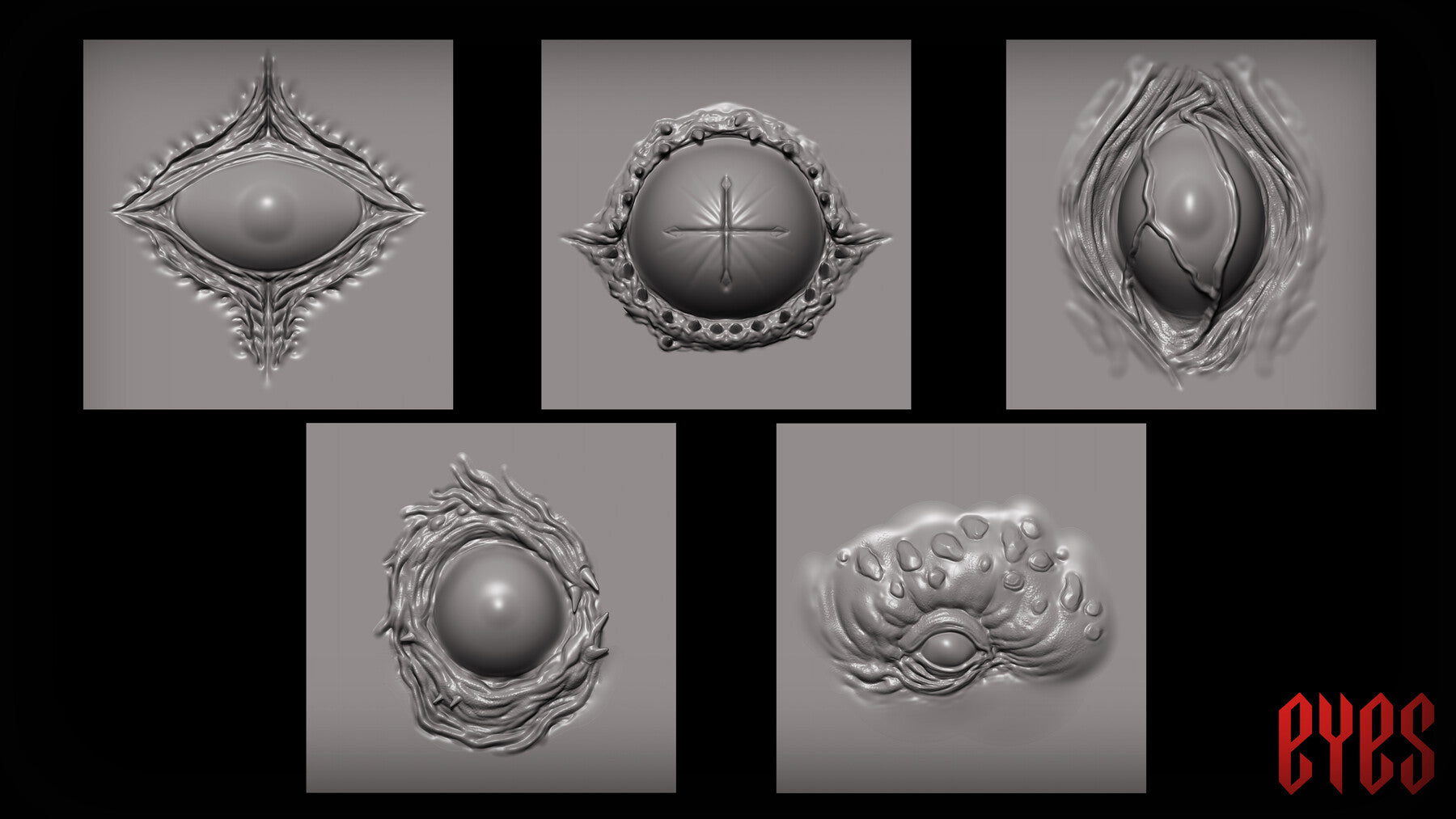 Zbrush + Blender 45 Unholy Brushes