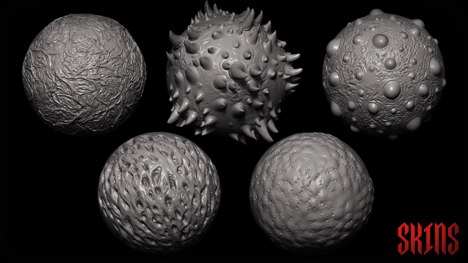 Zbrush + Blender 45 Unholy Brushes