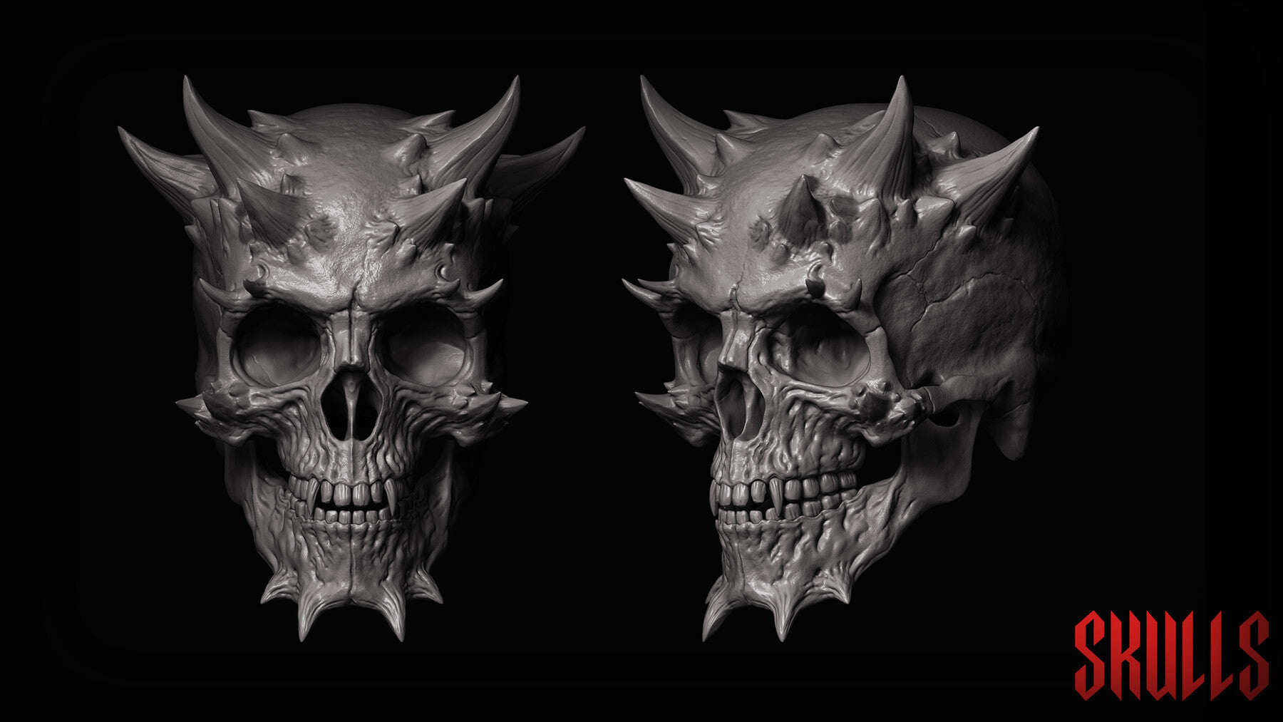 Zbrush + Blender 45 Unholy Brushes