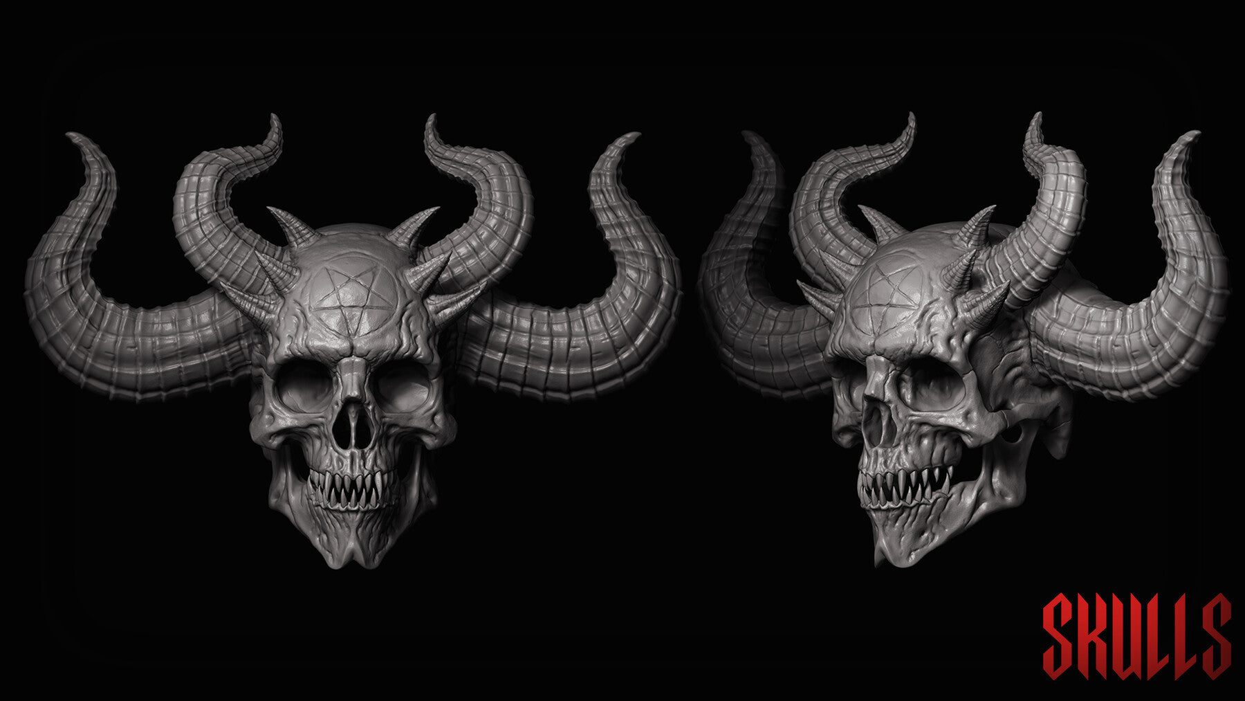 Zbrush + Blender 45 Unholy Brushes