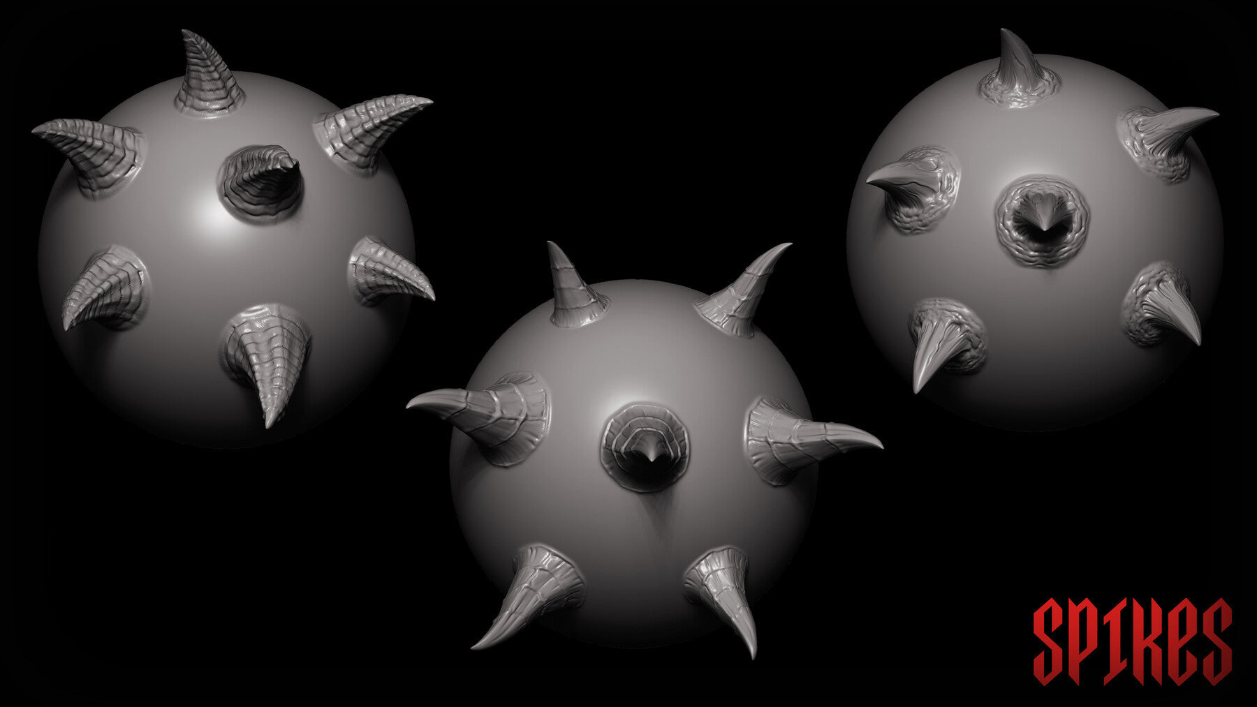 Zbrush + Blender 45 Unholy Brushes