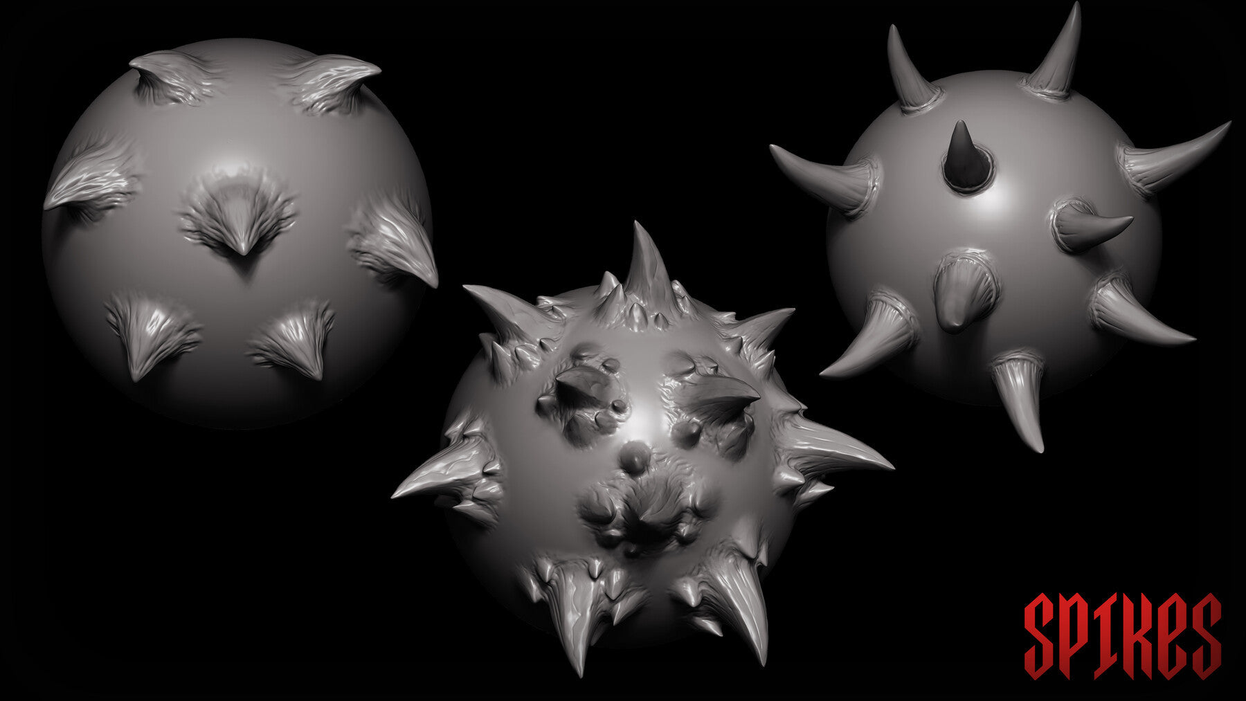 Zbrush + Blender 45 Unholy Brushes