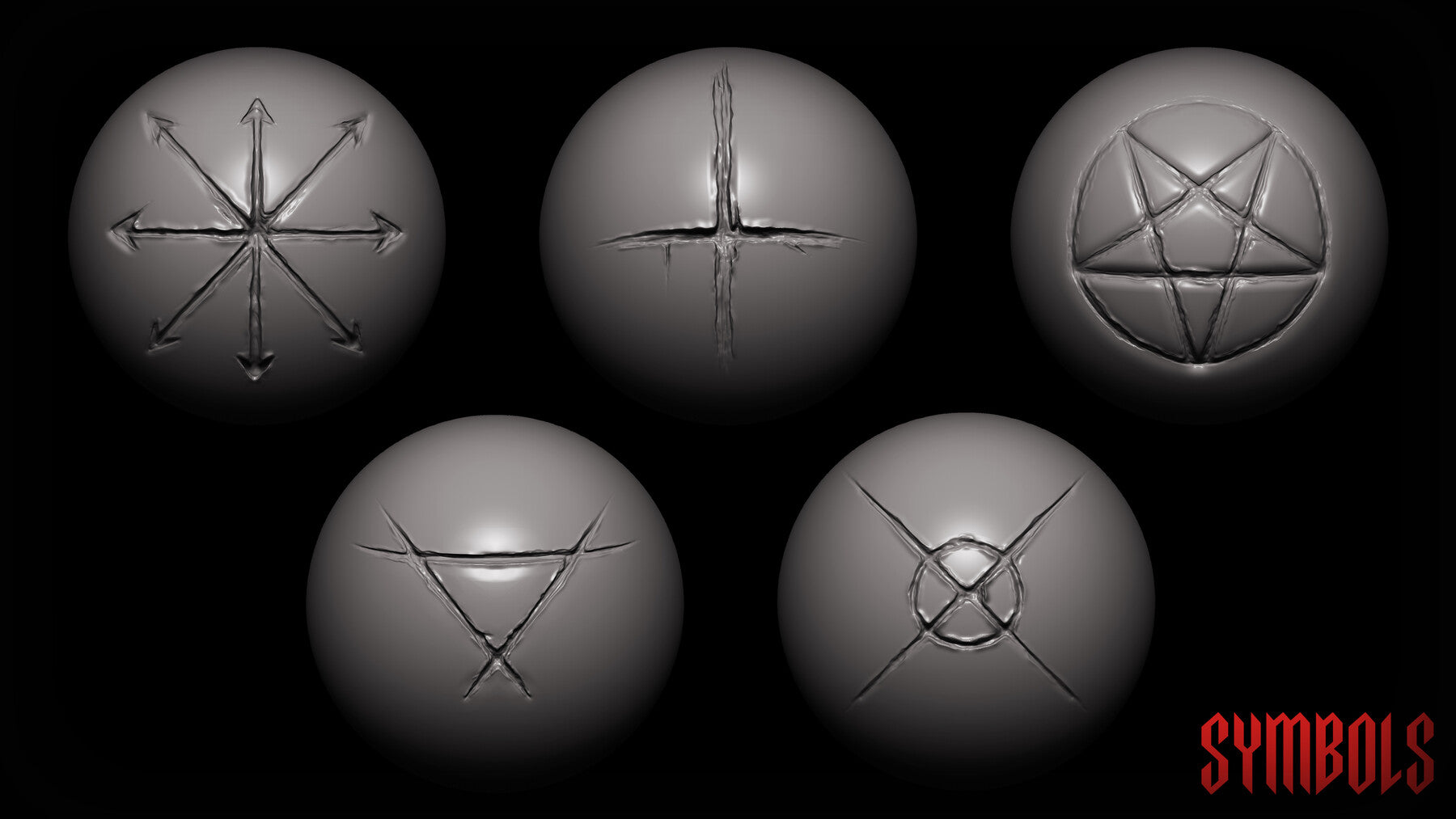 Zbrush + Blender 45 Unholy Brushes